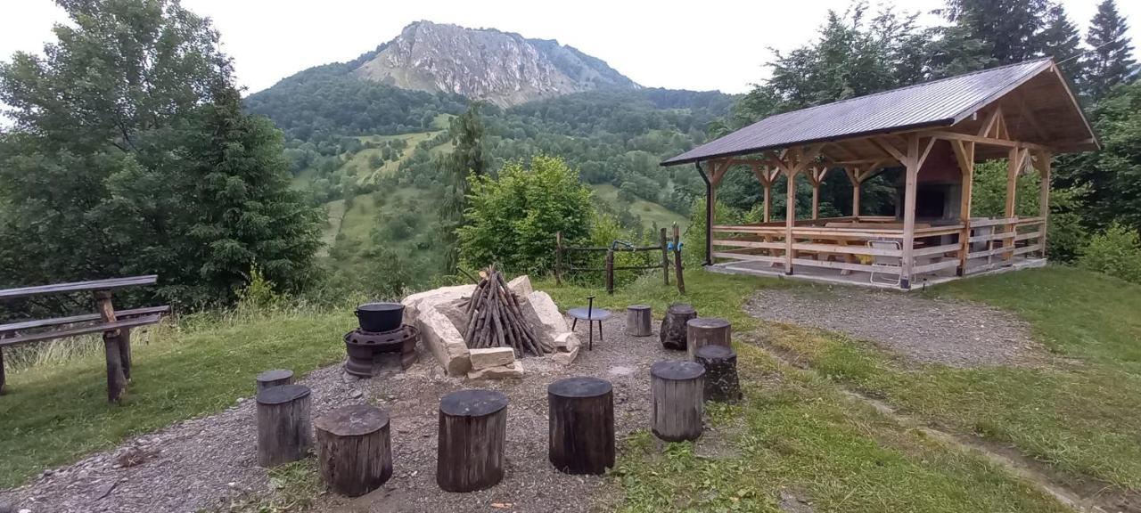 Cabana Belvedere Dragoslavele Exterior foto
